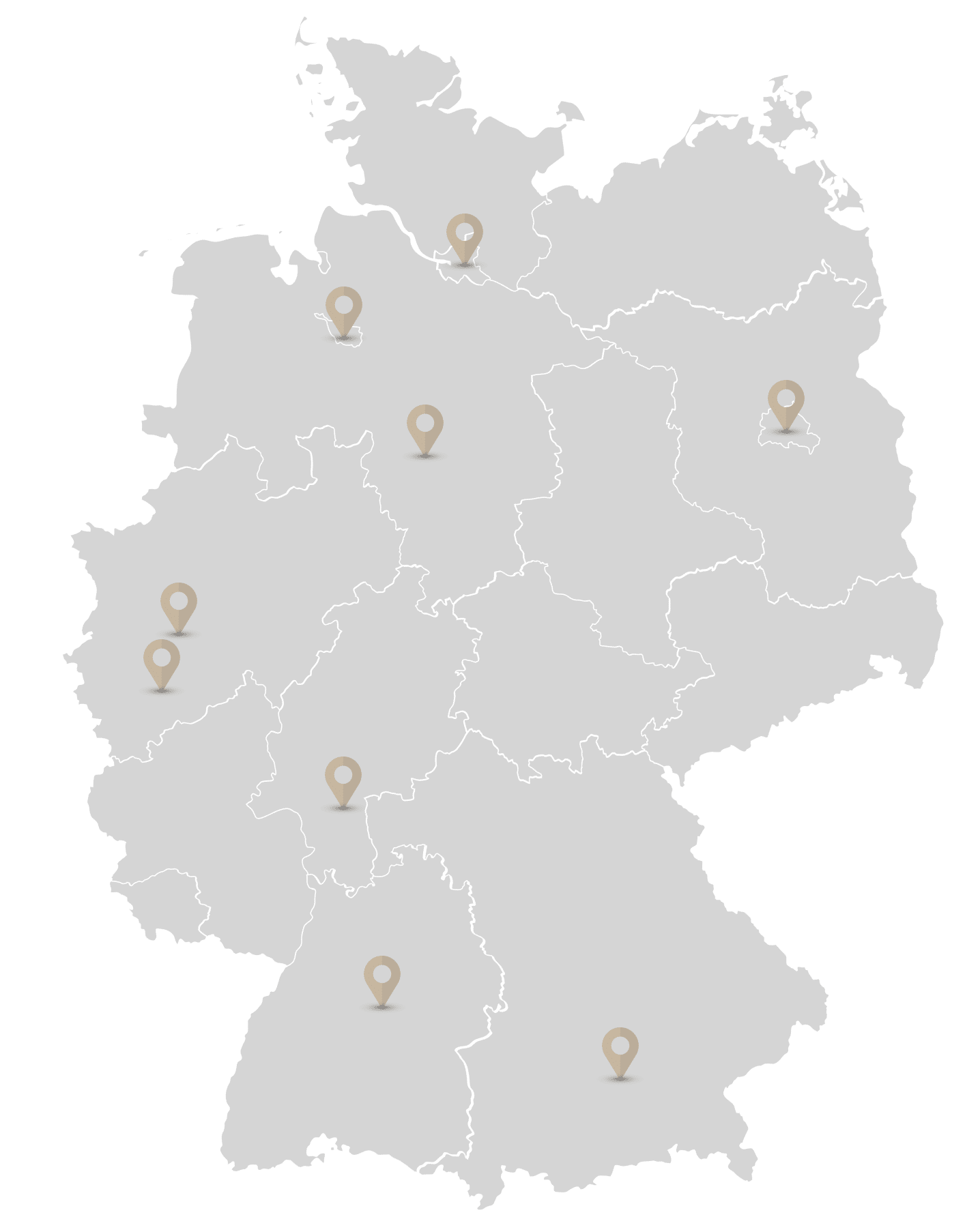 Standorte Unternehmen Limousine Chauffeur Deutschland Hamburg Frankfurt Köln